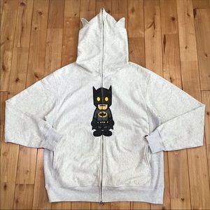 Bape full zip up jacket size Large
